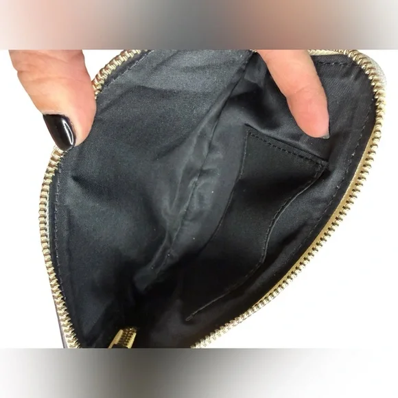 NWT -Kate Spade New York Zip Top Leather Belt Bag Lemon Toss Fanny Pack S/M - Picture 9 of 10